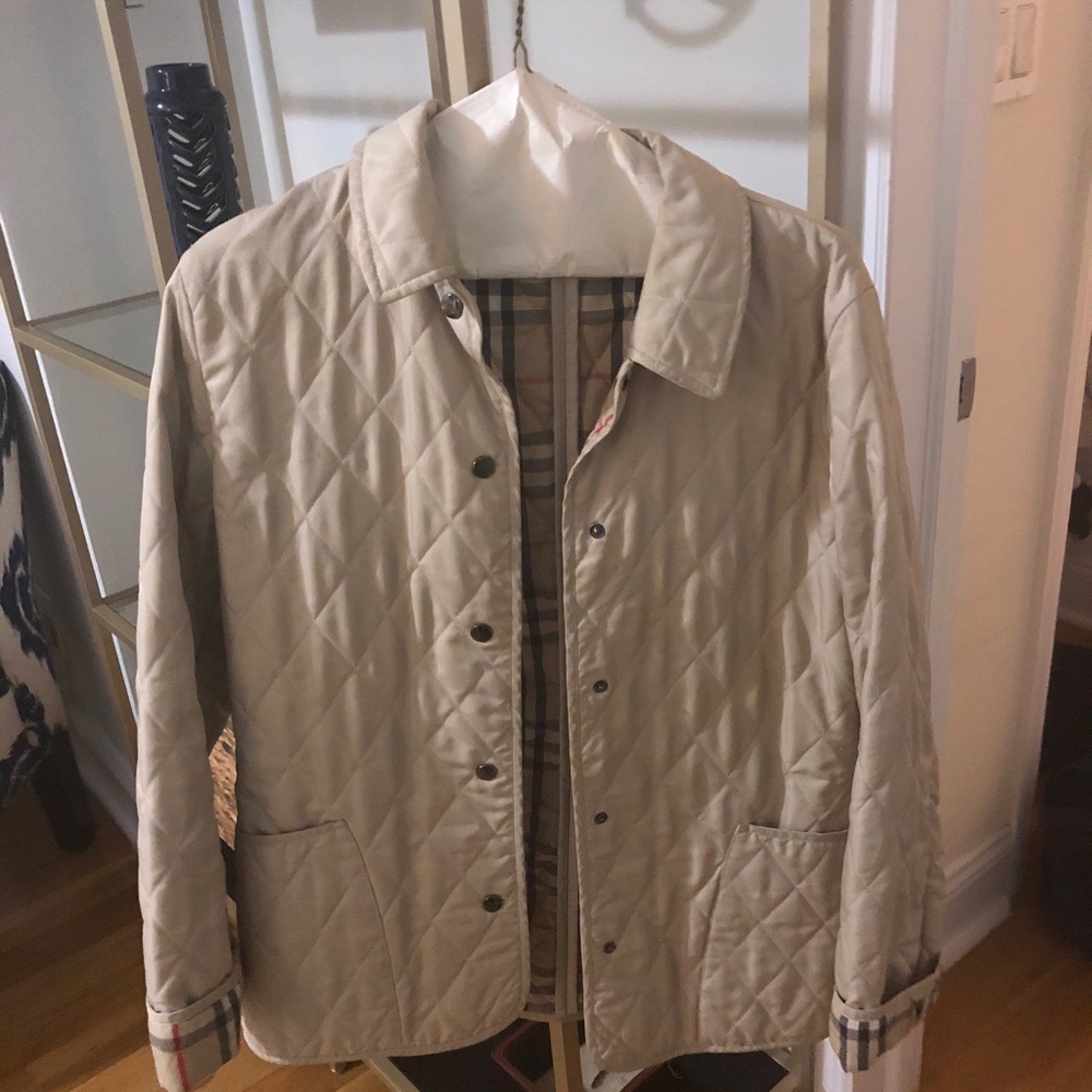 Quilted Burberry Jacket